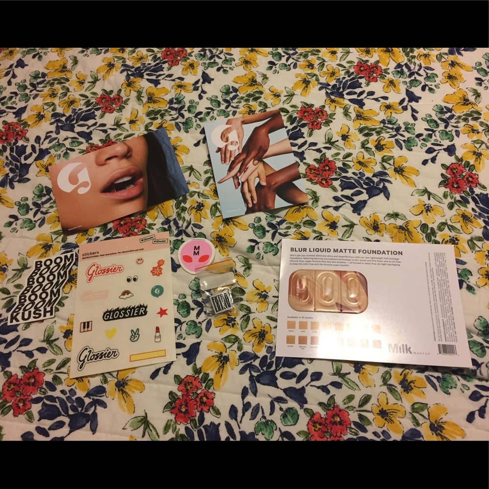 Glossier and Milk Makeup Goodies